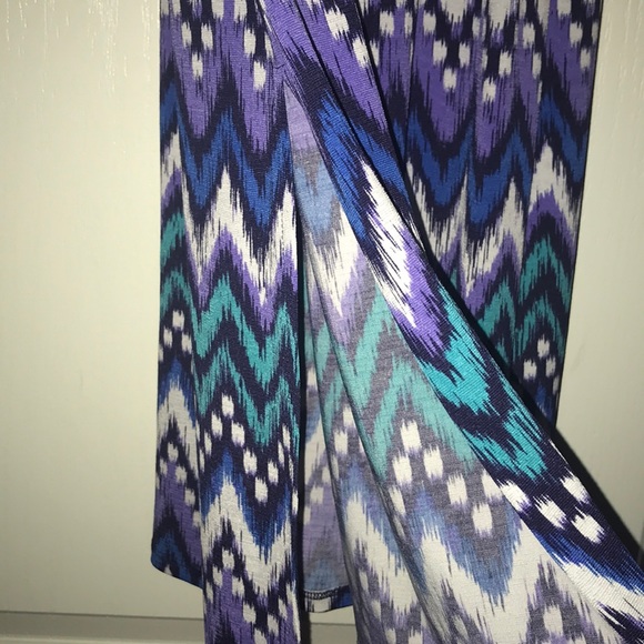 Chevron full length Dress - Picture 6 of 8